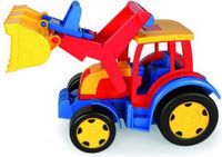 Wader Gigant Tractor 60cm - Rood | Multicolor, Kunststof, Accu