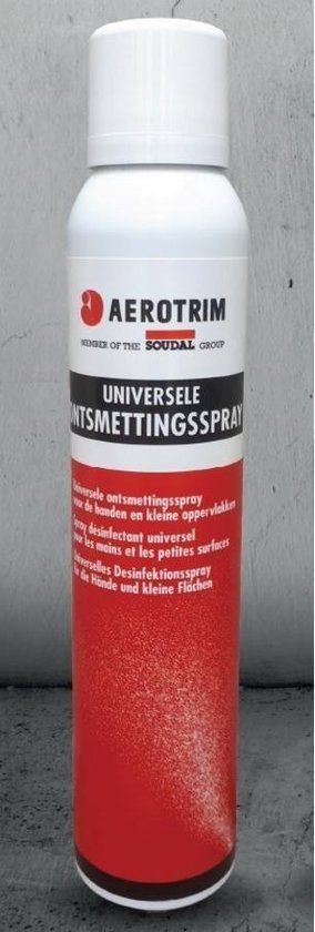 pgb-Europe SOUDAL Universele desinfectiespray 500 ml - hand & oppervlakte x 3 stuks