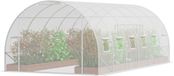 VEVOR Kas Tunnelkas Koudframe Tomatenhuis Pe 590x295x198cm Wit