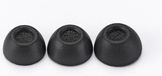 Comply Truegrip TW-300-B ear tips - mixed size - zwart - 3 paar