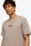 Superdry Micro Logo Graphic T-shirt Heren Deep Beige Slub S