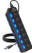 Strex USB 3.0 Hub - 7 Poorten - Zwart