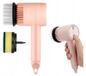 Brosse de nettoyage électrique pour la cuisine et la salle de bain, avec tête de brosse rotative, alimentée par USB