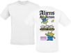 Toy Story Aliens in Action Heren T-shirt - wit - XXL
