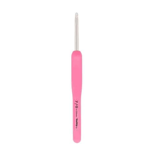 Tulip Etimo Rose crochet hook 4.0 mm soft-grip pink - 1 piece