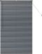vidaXL Venetiaanse jaloezie donkergrijs 175 x 105 cm 25 mm aluminium