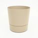 Elho Pot Foss D43cm Paddenstoel Beige met Wielen