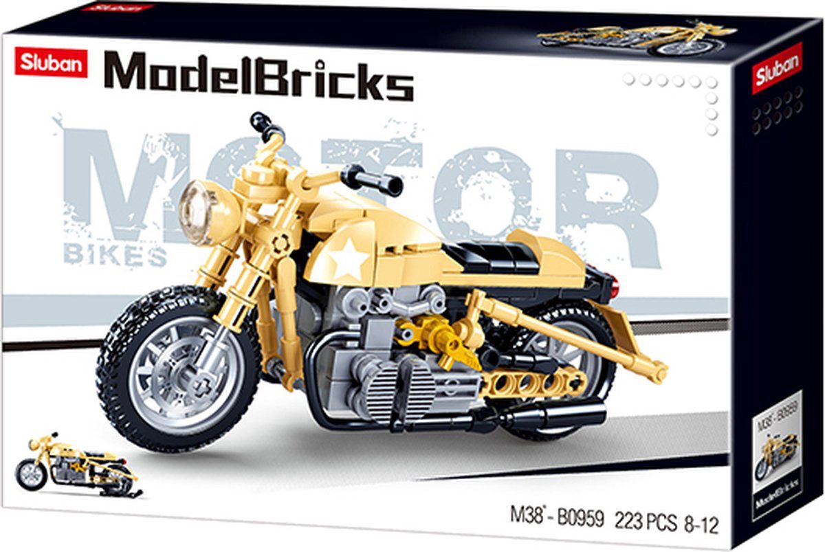Sluban Leger Motor - 2022 Model - Kunststof - Multi