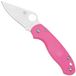 Spyderco Para 3 Compression Lock Pink