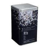 Voedseldoos RICE Voedseldoos - Relief II - Rijst - 10,8 x 10,8 x 18,4 cm - IJzer en tin - Zwart