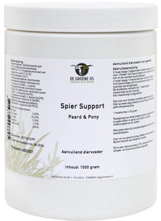 Groene Os Spier Support Paard & Pony - 1 kg