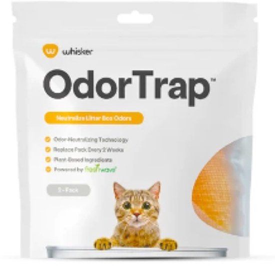 Whisker Litter-Robot OdorTrap 6-Pakket - Wit