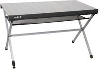 Brunner Titanium Axia 4 Campingtafel 122 x 62 x 72 cm Aluminium Zilver