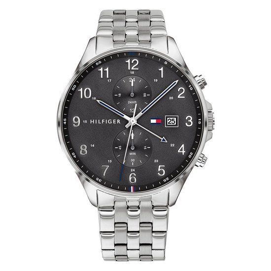 Tommy Hilfiger 1791707 Horloge - RVS - Zilverkleurig - Ø 44 mm