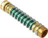 Allecto plus - Beschermende Lente pour Tuyau d'Arrosage avec Connecteur en Laiton Massif et Rallonge pour Robinet de Jardin
