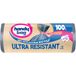 Handy Bag - Praktische vuilniszakken met binding, zeer robuust, 100 l x 10 zakken, lekvrije bodem, maximale waterdichtheid, praktische band bovenaan de zak, 100% gerecycled kunststof