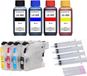 Brother Cartouches d'encre rechargeables LC-223, LC-225 + 400 ml d'encre de remplissage pour Brother DCP-J4120, DCP-J562, MFC-J1140, MFC-J1150, MFC-J1170, MFC-J1180, MFC-J4420, MFC-J4425, MFC-J4620, MFC-J4625, MFC-J480, MFC-J5320, MFC-J5620, MFC-J5625, MFC-J5720, MFC
