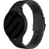 Strap-it Samsung Bracelet titane 'iron' Samsung Galaxy Watch FE (noir)