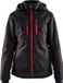Blaklader Dames lichtgewicht functioneel jack 4972-1977 - Zwart/Rood - XL
