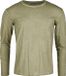 R.E.D. by EMP R.E.D. Rock-Engineered Design Olijfgroene blouse met lange mouwen in regular fit - Heren - M