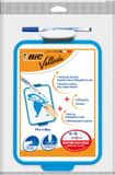 BIC Velleda Dubbelzijdig Droog uitwisbaar Bord - 19 x 26 cm - Wit/Blauw