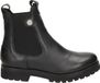 Panama Jack leren chelsea boots zwart
