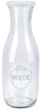 Weck Sapfles met deksel (1062ml) 1/1L 6-stuks
