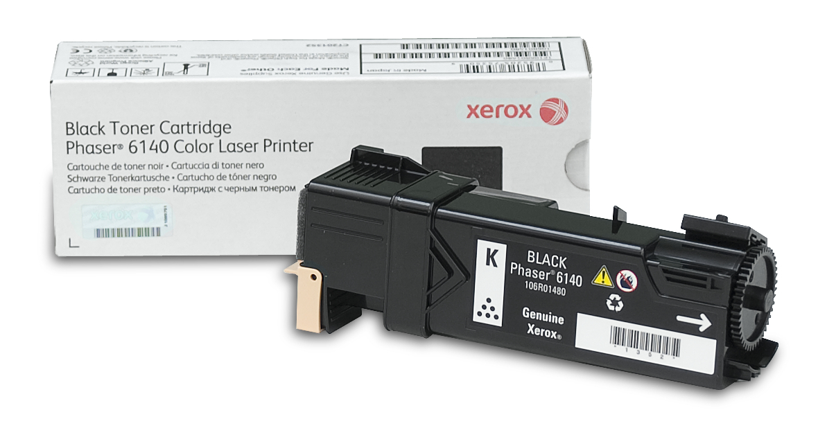 Xerox Phaser 6140, standaard tonercartridge, zwart (2.600 pagina's)