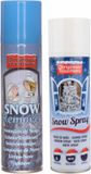 Christmas Traditions Goodmark Group Sneeuwspray set 1x spuitsneeuw bus 600 ml en 1x reinigingsspray 125 ml - Kunstsneeuw/nepsneeuw spray en verwijderaar