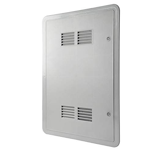La Ventilazione De ventilatie sig4060g-y inspectieklep gas - ABS - grijs - 450 x 650 mm