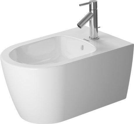 Duravit ME by Starck Bidet wall mounted - wit