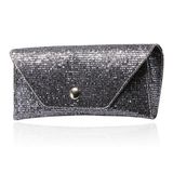 LGT JWLS Lookinggoodtoday Brillenkoker met Pailletten - Zwart