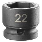 Facom Impact Dop | 1/2" | 6-kant Stubby | 22 mm - NSS.22A