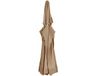 vidaXL Vervangingsdoek voor parasol 610 cm taupe