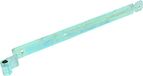 Kroon BV Charnière à œillet avec coude pour axe zingué 750mm / 45x6mm