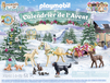 PLAYMOBIL Adventskalender Paarden: kerst sleerit - 71345 - 68 onderdelen - 4+ jaar