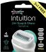 Wilkinson Sword Intuition 2in1 Soap and Shave Sensitive Skin-scheermesjes voor vrouwen met een gevoelige huid, 3 + 1 gratis navulmesjes