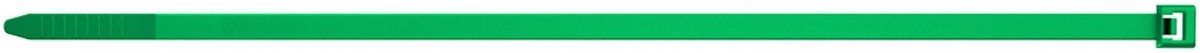 Fischer 100x kabelbinders GBN 4,8 x 280 mm groen - 543929
