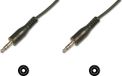 Digitus AK-510100-025-S Jackplug Audio Aansluitkabel