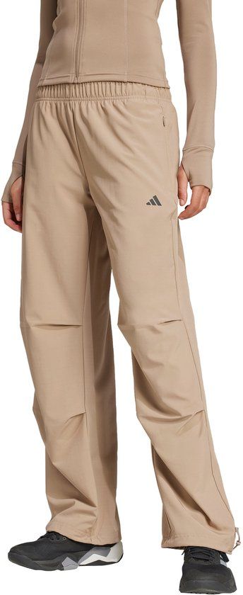 adidas Performance Workout Essentials Woven Sportbroek - Dames - Bruin - L