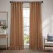 HPD Half Price Drapes Imitatielinnen verduisterende gordijnen, voor slaapkamer en woonkamer, woondecoratie, 304,8 cm lang (1 paneel), 127 x 304,8 cm (b x l), bruin (Butterscotch)