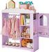 VEVOR Armoire pour enfants 91x30x103cm, violet