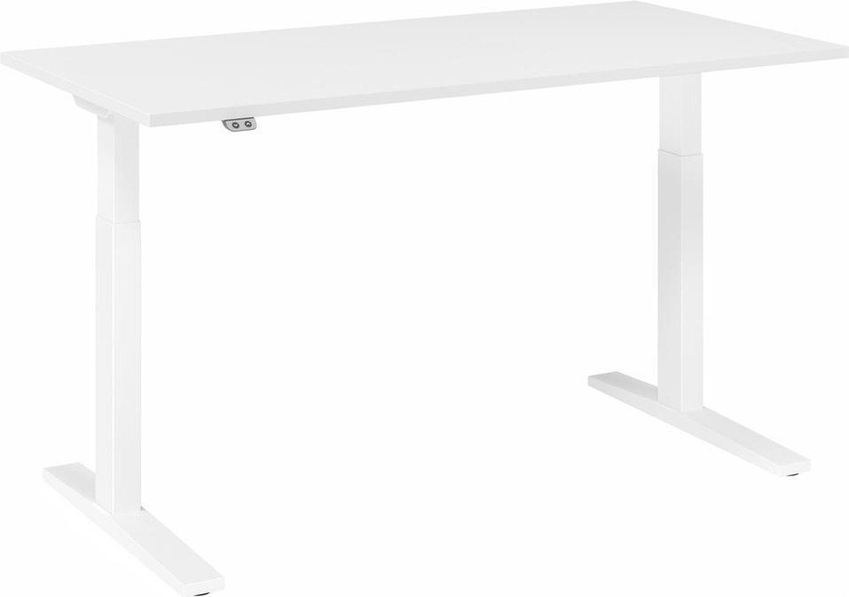hjh OFFICE PRO XMKA 16 W Elektrisch in hoogte verstelbaar - Wit 160 x 80