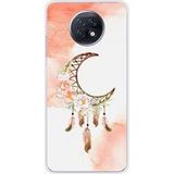 Xiaomi Redmi Note 9T 5G Bedrukt siliconen hoesje dreamcatcher lune