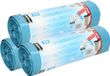 Papstar 30x stuks afvalzakken/vuilniszakken - 240 liter - blauw - containerzakken