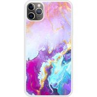 Apple Bedrukt siliconen hoesje compatibel met iPhone 11 Pro Max Colorful