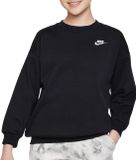 Nike Sportswear Club Fleece Oversized Sweater Junior Zwart