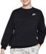 Nike Sportswear Club Fleece Oversized Sweater Junior Zwart