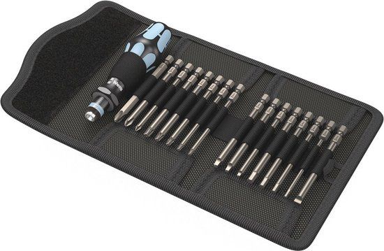 Wera 17-delige Kraftform Kompakt 60 Schroevendraaierset - RVS, Imperial