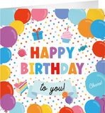 Paper dreams XL Greeting Cards - Happy Birthday